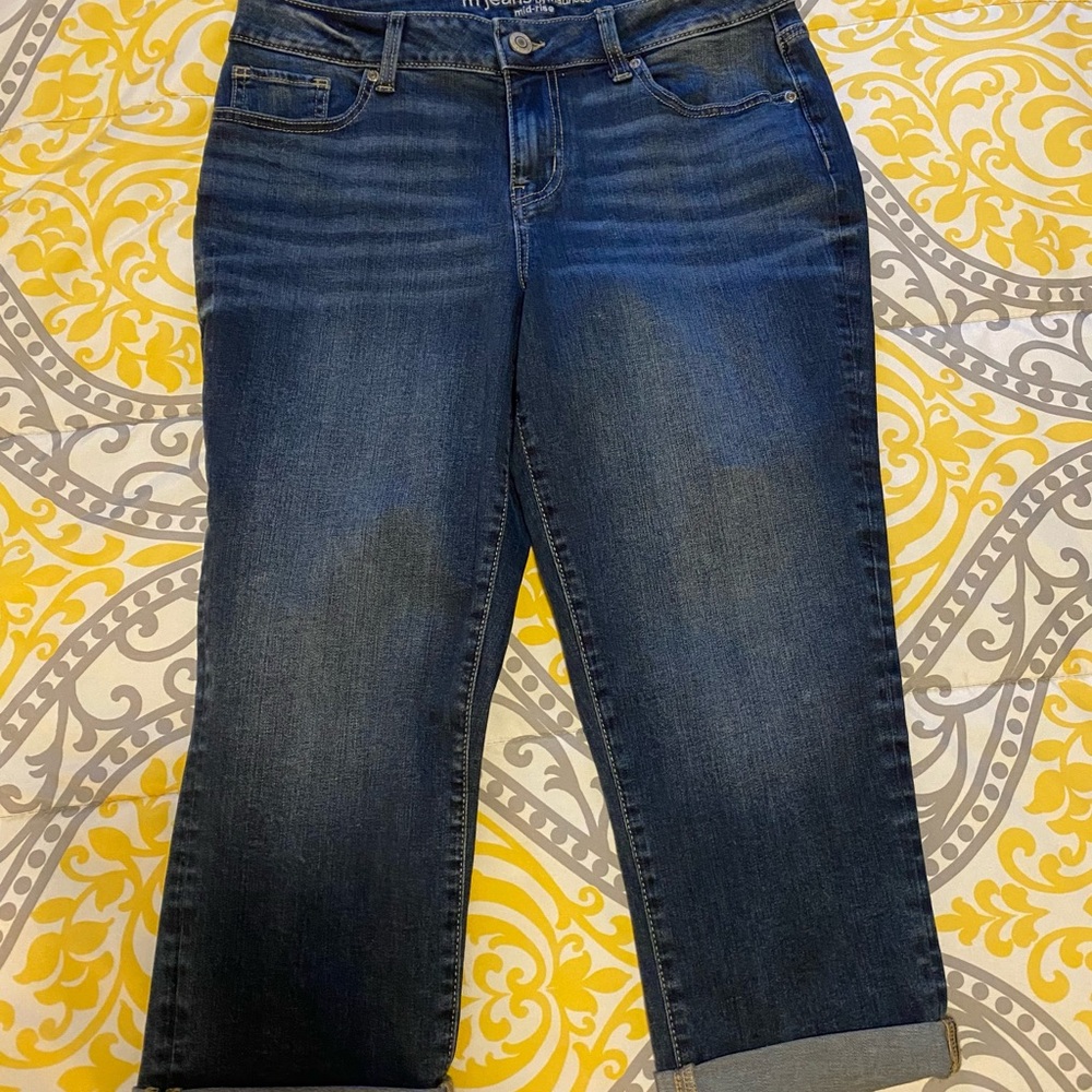 Maurices Classic Blue Women's capri’s